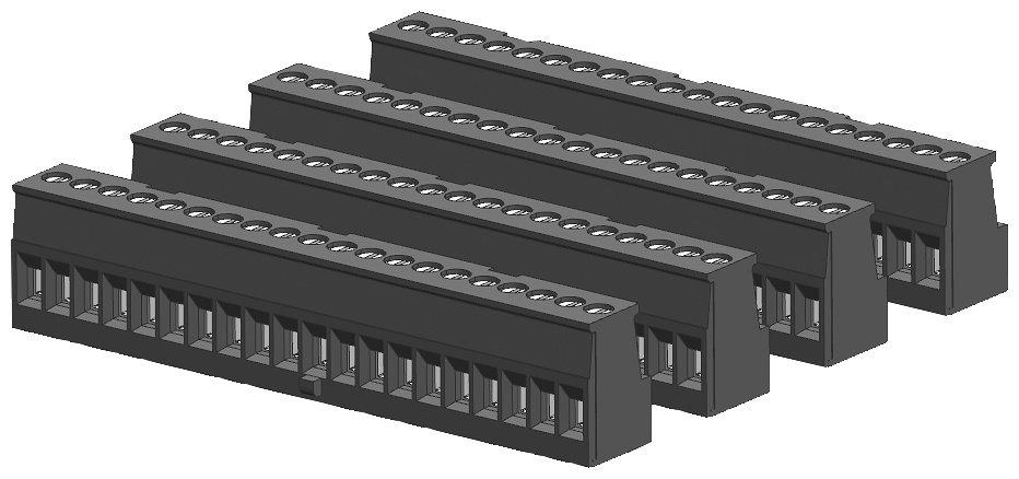 SIMATIC S7-1200 Ersatzteil E/A Klemmenblock verz. kod re CPU 1214C/1215C Eingang