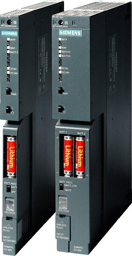SIMATIC S7-400 Stromversorgung PS405: 20A Weitbereich DC 24/48/60V DC 5V/20A