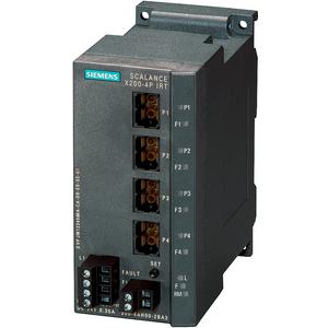 SCALANCE X200-4P IRT Managed, Layer 2 Switch, 4x POF SC RJ
