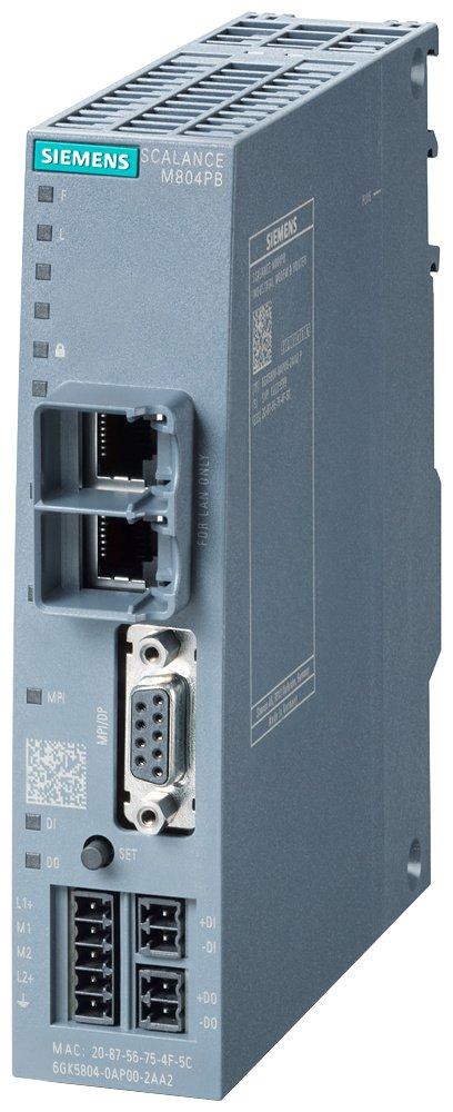 SCALANCE M804PB Router zur zur sicheren remoten Anbindung von PROFIBUS / MPI