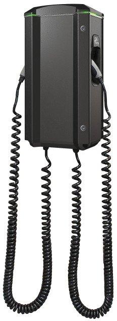 Twinbox GTB 2x11 kW Kabel Typ2 DC 6mA Fehlerstromerkennung FI-A Zähler WLAN