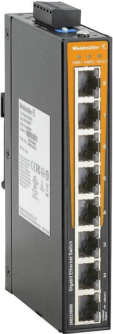 Netzwerk-Switch unmanaged 8 Ports