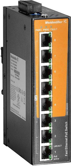 Netzwerk-Switch unmanaged 8 Ports