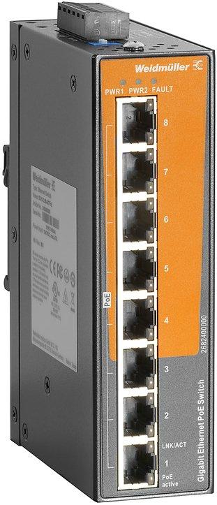 Netzwerk-Switch unmanaged 8 Ports