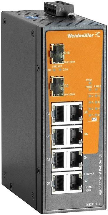 Netzwerk-Switch unmanaged 8 Ports