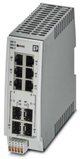 Industrial Eth. Switch 4 Port RJ45 10/100/1000 MBit/s 2 Port SFP 100/1000 MBit/s