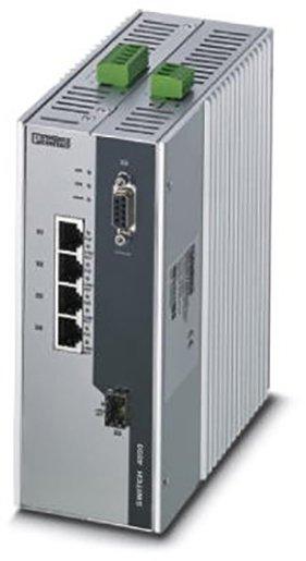 Industrial Eth. Switch 4 Port RJ45 10/100 MBit/s 1 Port SFP 100/1000 MBit/s
