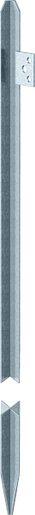Kreuzerder mit Anschlusslasche 2000mm St FT