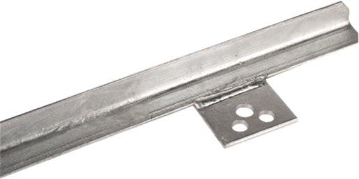 Profilstaberder 1,5 m St/tZn 1500 mm Bohrungen Ø: 2x11/1x13 mm