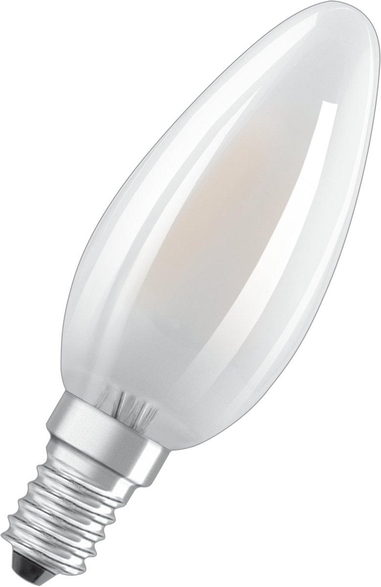 LED Lampe BASE CL B40 4W 827 230V Glas matt E14 2er-Pack