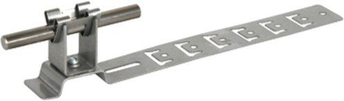 Dachleitungshalter mit geprägter Strebe für Dachflächen Rd. 8
