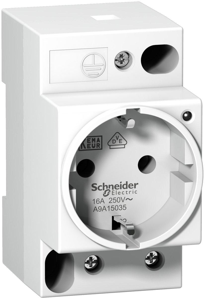 Steckdose iPC 2P+E 16A 250VAC VDE-0620 deutsche Ausführung mit LED