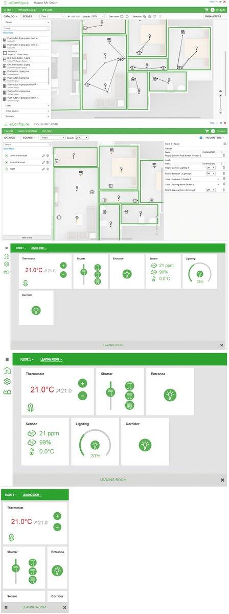 eConfigure KNX lite Grafisches Inbetriebnahmetool