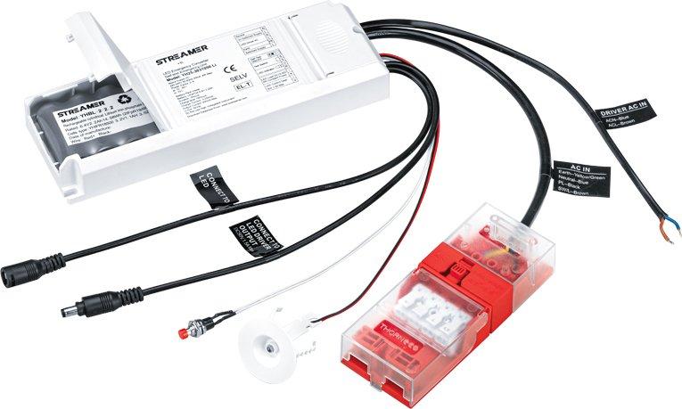 LED-Notlicht-Treiber Just E3 Plug and Play Kit SelfTest LiFePo4