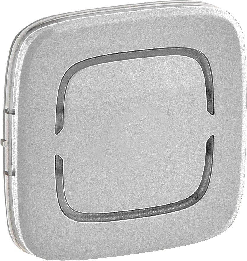 Wippe MyHome 2-modulig ohne Symbol Valena AllureAluminium