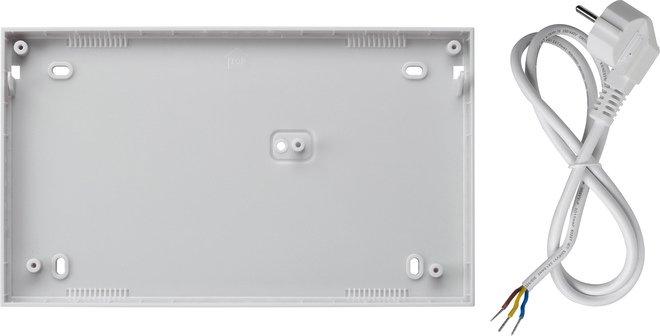Adapterrahmen Alarmzentrale Connect Zubehör Reinweiß