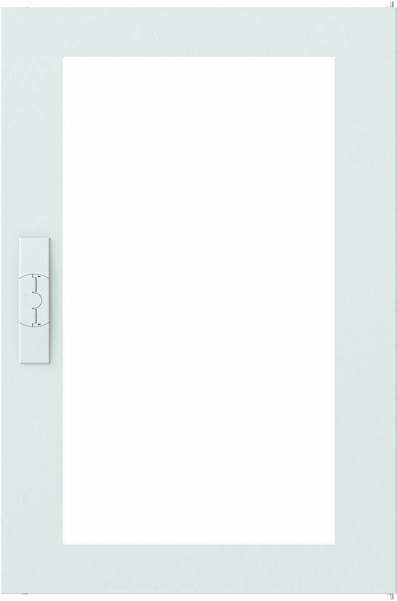 Transparente Tür rechts 2FB 5-reihig mit Schloss ComfortLine