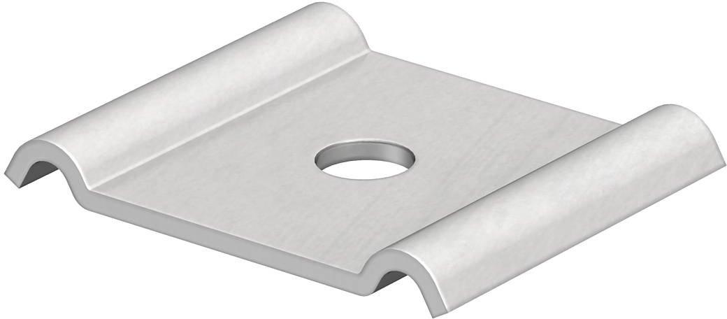Klemmstück für Schraube M6 60x40 V4A A4