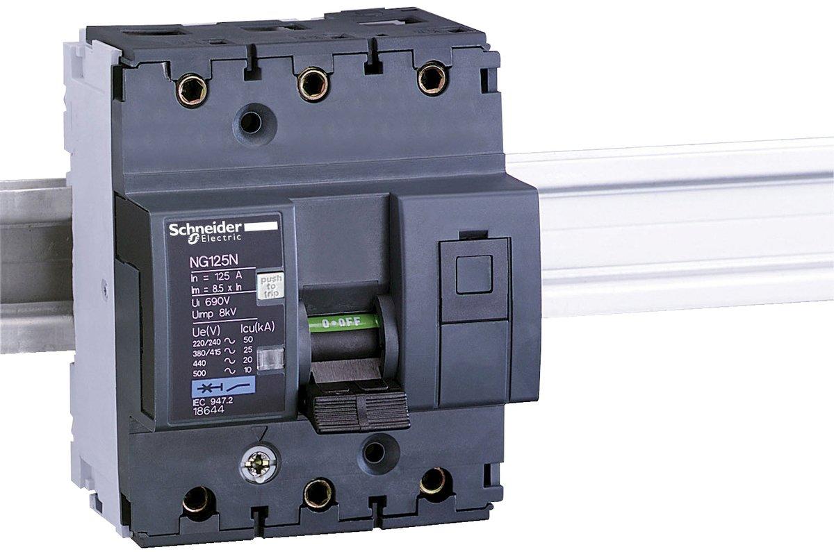 LS-Schalter NG125N 3P 125A C Charakteristik
