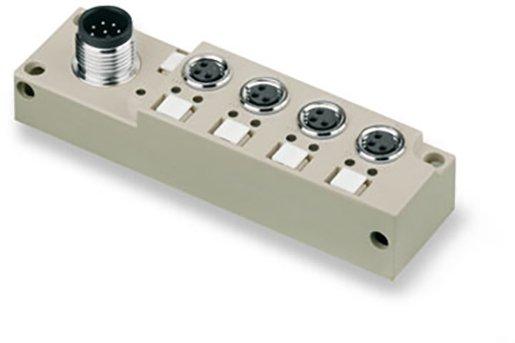 Passiver Sensor-/Aktor-Verteiler (ohne Leitung) Komplett-Modul M12