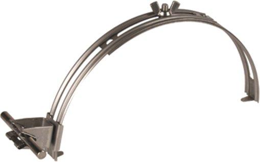 Dachleitungshalter für Firstziegel und Gratsteine 180-280 mm Rd. 8