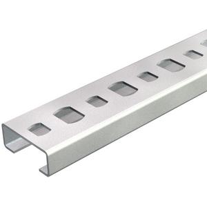 Profilschiene gelocht Schlitzweite 11mm 2000x20x8 St FS