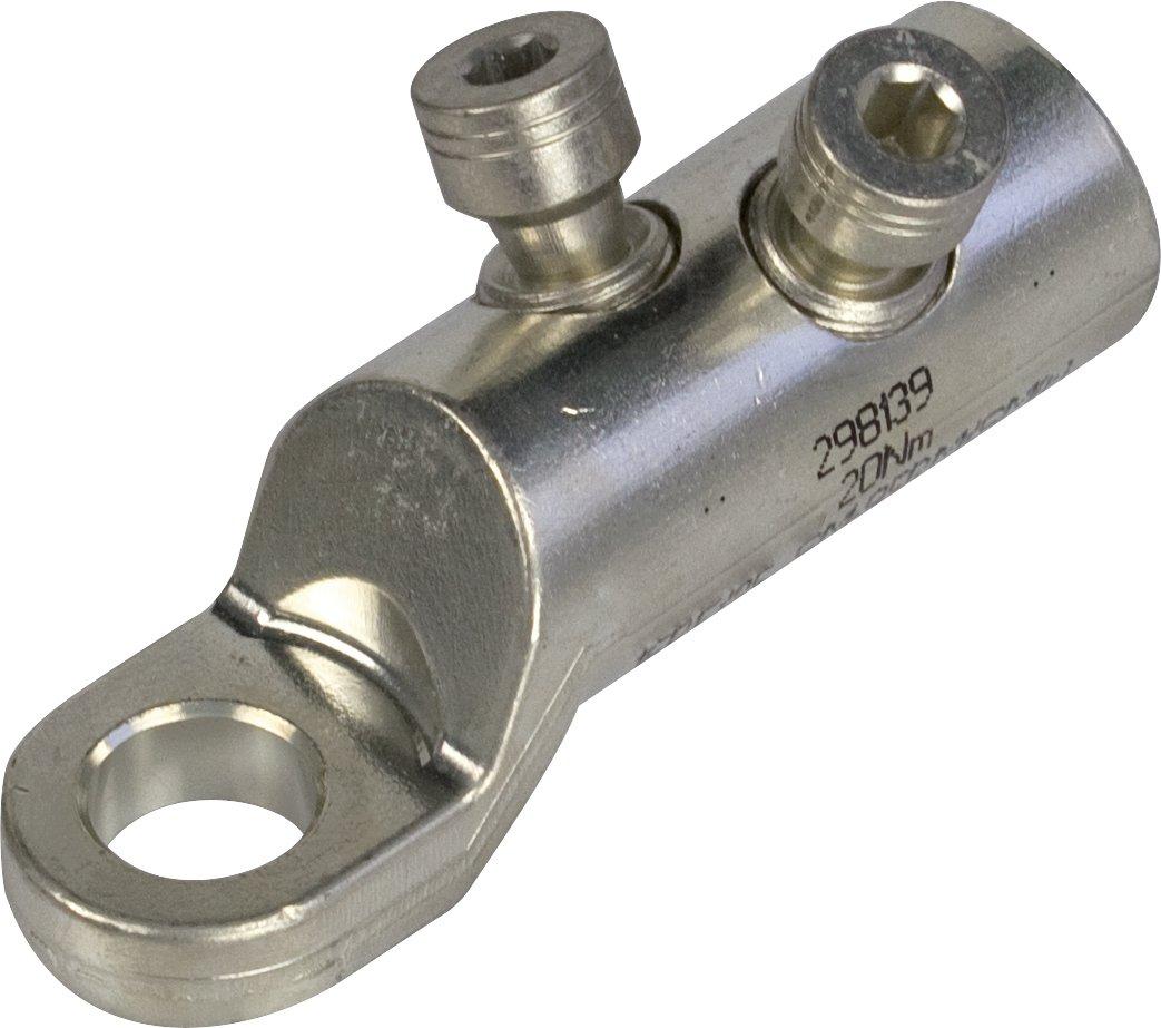 Al-Schraubkabelschuh verzinnt mit 2 nicht lösbaren Abscherschrauben 16RE/25SM-95