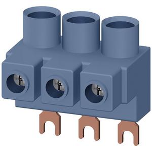 3-Phasen-Einspeiseklemme für 3-Phasen-Sammelschiene