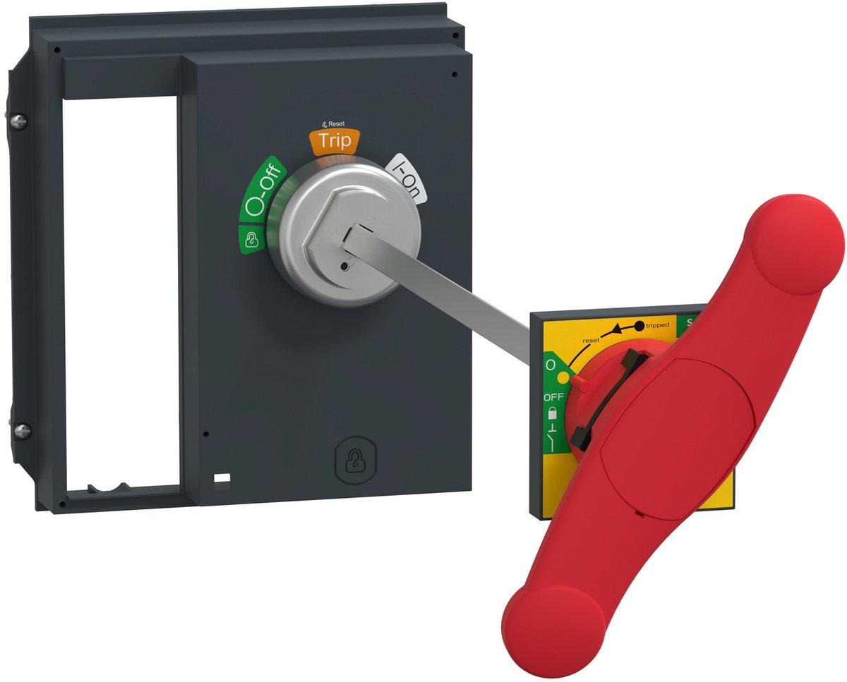 Front-Drehgriff NS 630b-1600 roter Griff