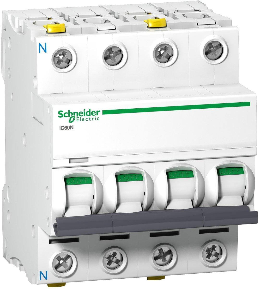 LS-Schalter iC60N 3P+N 16A C Charakteristik