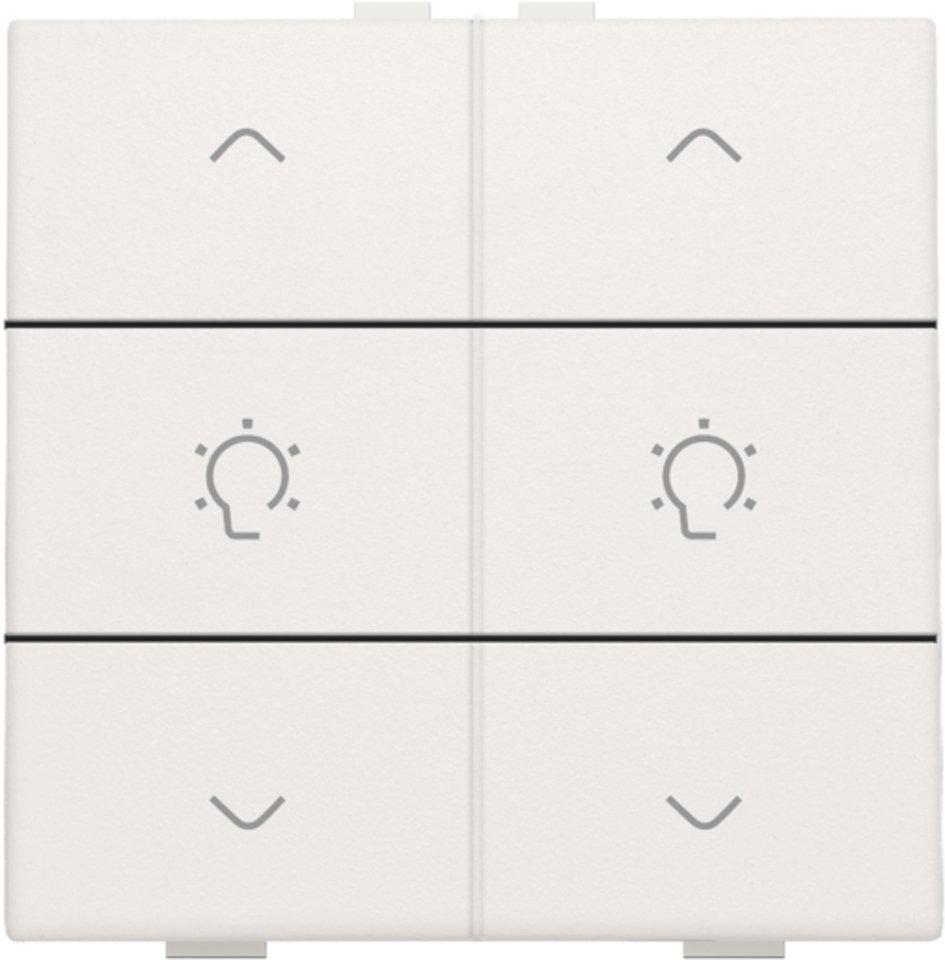 Doppel-Dimmersteuerung für Niko Home Control weiß