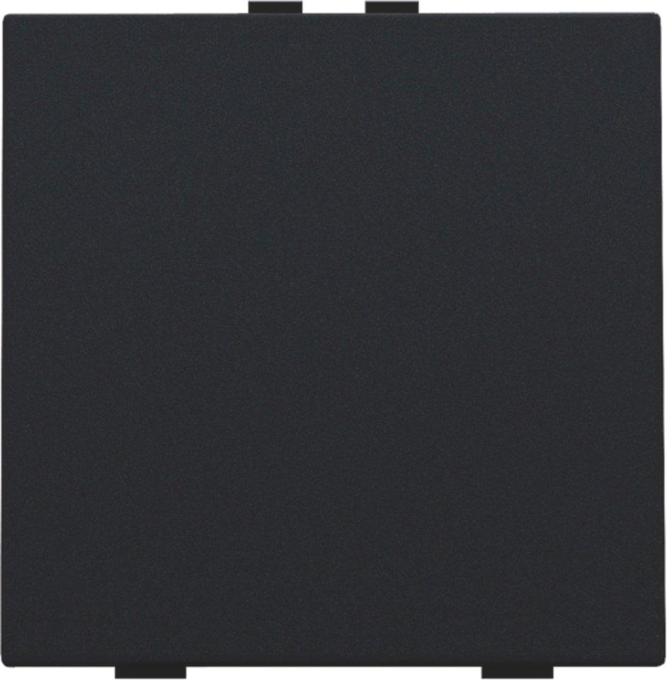 Einfach-Taster für Niko Home Control schwarz coated