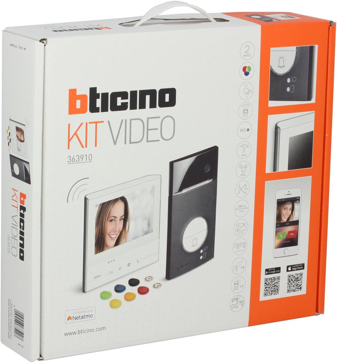 Video-Set mit Türstation LINEA3000 Black (1 und 2 RT)