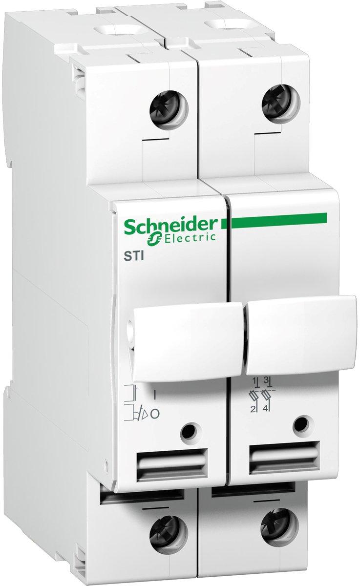 Sicherungslasttrennschalter STI 2-polig 10 A für Sicherung 8,5 x 31,5 mm