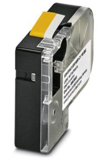 Etikett hochflexibel gelb Breite 10 mm Länge 8000 mm