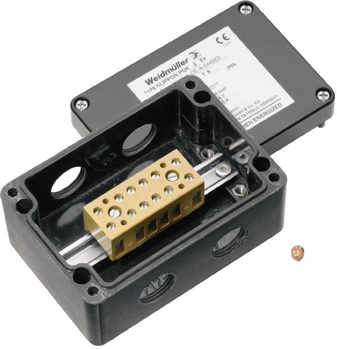 Klemmenkasten ATEX ll 2GD T85°C Ex e ll T6 KLIPPON POK 081106 EX KL SET KLIPPON