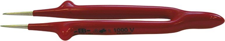 Pinzette isoliert 130 mm spitz