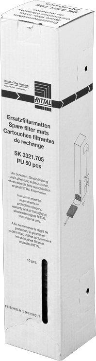 Ersatzfiltermatte 50St. für SK 3237 Ausfilterung ab 10 My Filterklasse G2