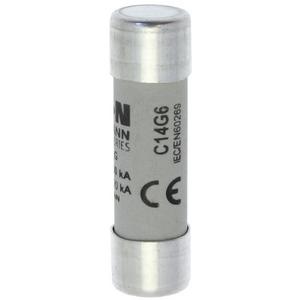 Sicherungseinsatz Niederspannung 6 A AC 690 V 80 kA 14 x 51 mm gL/gG IEC