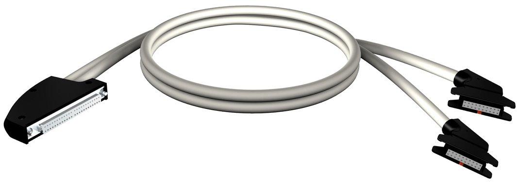 Kabelsatz 40-Wege-Anschlussklemme 2xHE10-Anschluss für M340 E/A 3m