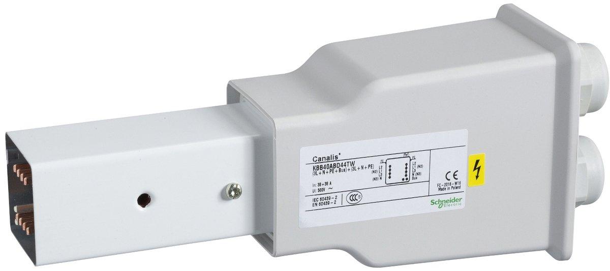 KBB Endeinspeisung 40A Rechtsmontage 2 Netze 3L+N+PE Fernsteuerltg.