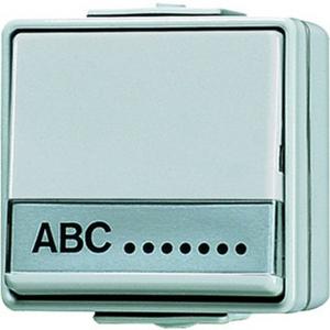 Wippschalter 10 AX 250 V Schriftfeld 17 x 72 mm Universal Aus-Wechsel