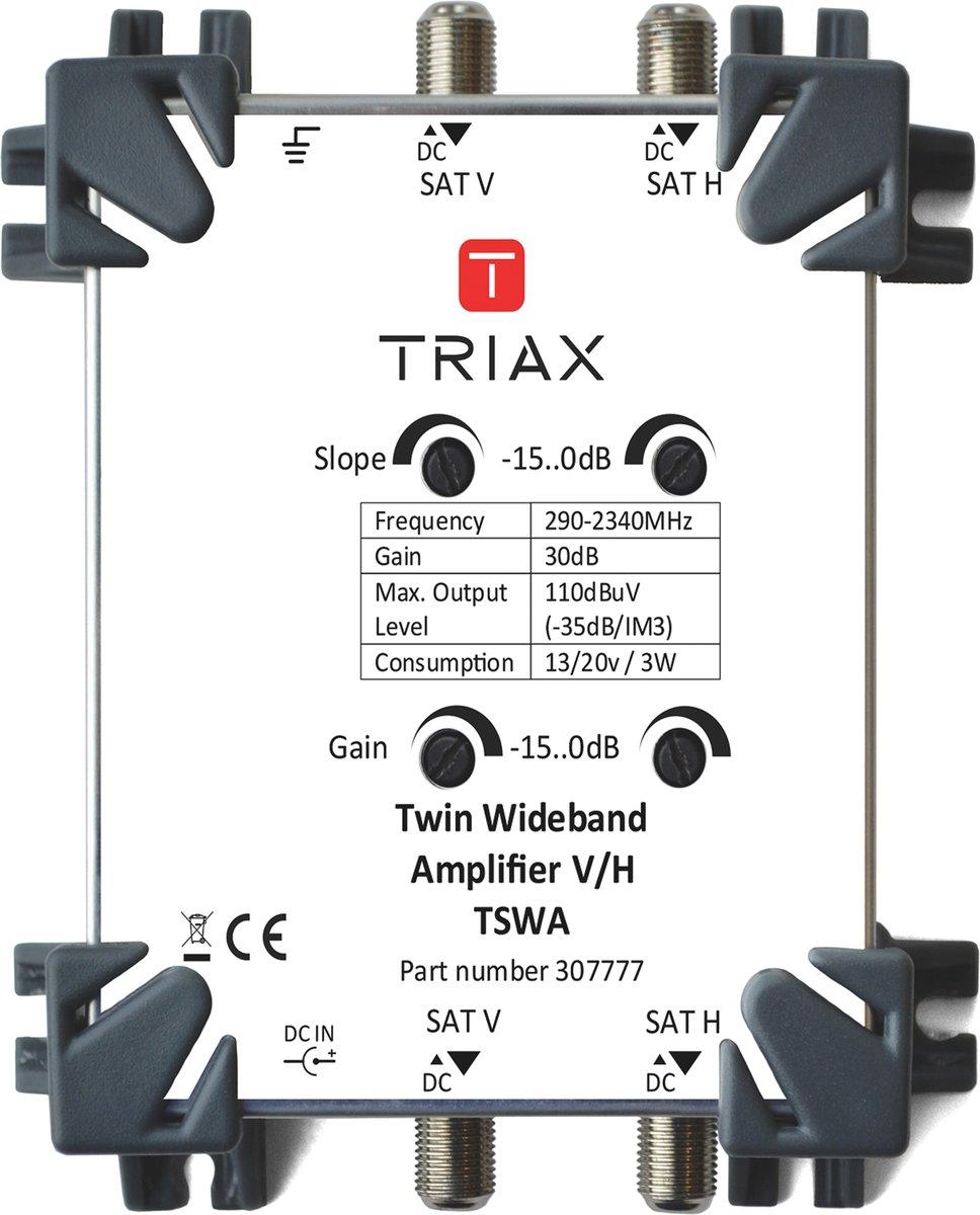 Sat-Wideband Verstärker 15-30 dB, regelbar