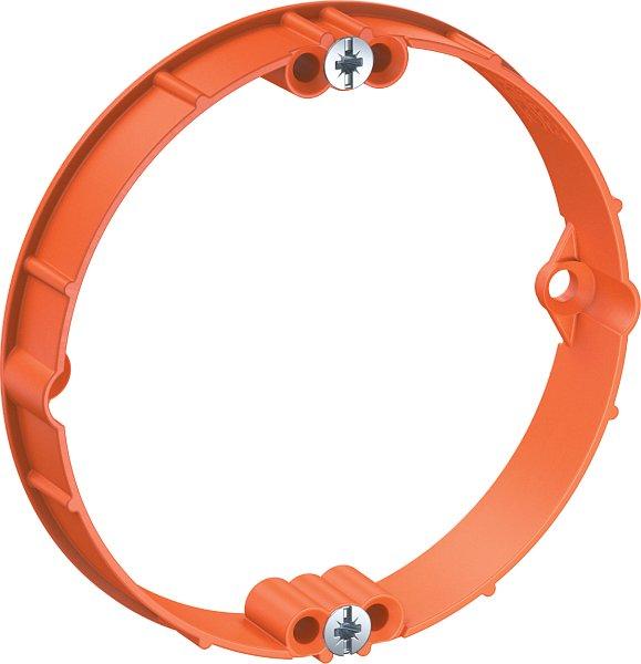 HW Putzausgleichsring für Hohlwanddose DM 68mm H10mm PP orange