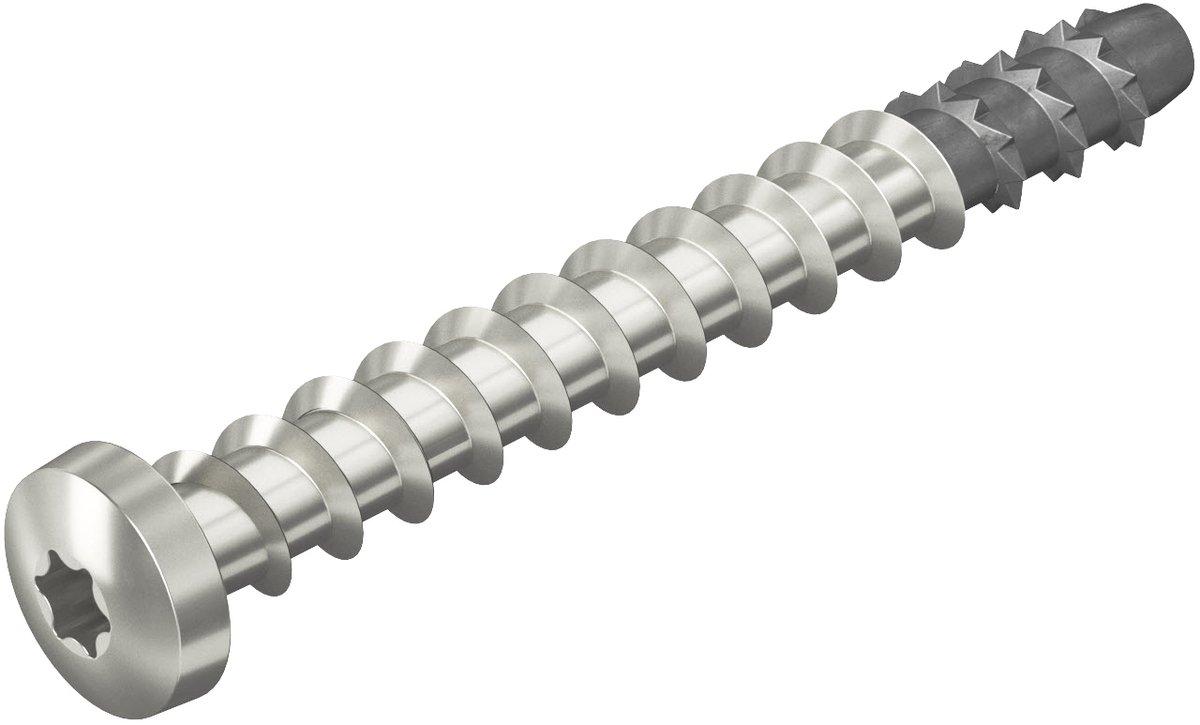 Rundkopfanker mit Panhead 75x75mm A4 1.4401