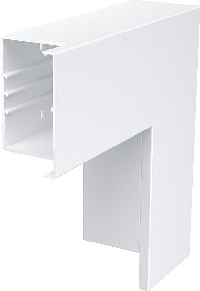 Flachwinkel 300x130x100mm PVC reinweiß RAL9010