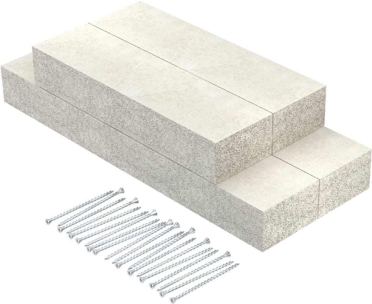 Wandanschlusskragen EI90 für PLCS D090810 100x80mm grau