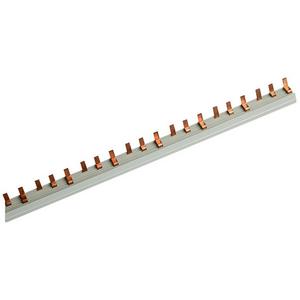 Verdrahtungsschiene Stegausführung 3-polig 35mm² Teilung 27mm L-Form 1000mm
