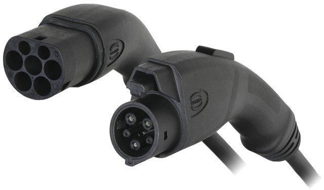 Ladekabel Mode3 Typ1-Typ2 32A 1-phasig 7,2kW 5m