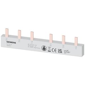 Stiftsammelschiene, 10mm² Anschluss: 2x (3-phasig+HS/FS) berührungssicher